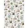 Preview: Ciao Bella - Decopatch Papier "Forest Tales" Mixed Media Rice Paper A5 - 8 Bogen