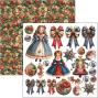 Preview: Ciao Bella - Stanzteile "Toy Shop" Fussy Cut Pad - 24 Bogen