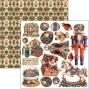 Preview: Ciao Bella - Stanzteile "Toy Shop" Fussy Cut Pad - 24 Bogen