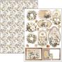 Preview: Ciao Bella - Stanzteile "Winter Season" Creative Pad A4 - 9 Bogen