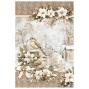 Preview: Ciao Bella - Decopatch Papier "Winter Season" Mixed Media Rice Paper A4 - 4 Bogen
