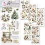Preview: Ciao Bella - Aufkleber "Winter Season" Transparent Adhesive Sheets 4,72x10,23 Inch - 5 Bogen