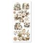 Preview: Ciao Bella - Aufkleber "Winter Season" Transparent Adhesive Sheets 4,72x10,23 Inch - 5 Bogen