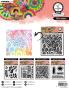 Preview: Art By Marlene - Schablone "Deco Waves" Stencil - Mask 