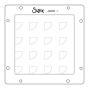 Preview: Sizzix - Schablone "Candy Kitsch" Stencil