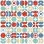 Preview: Sizzix - Schablone "Retro Vibe" Stencil