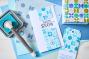 Preview: Sizzix - Schablone "Retro Vibe" Stencil