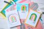 Preview: Sizzix - Stanzschablone "Rainbow Arches" Thinlits Craft Dies by Catherine Pooler