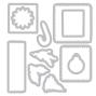 Preview: Sizzix - Stanzschablone & Stempelset "Special Delivery" Framelits Craft Dies & Clear Stamps by 49 and Market