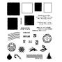 Preview: Sizzix - Stanzschablone & Stempelset "Special Delivery" Framelits Craft Dies & Clear Stamps by 49 and Market