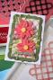 Preview: Sizzix - Stanzschablone & Stempelset "Poinsettia Trio" Framelits Craft Dies & Clear Stamps by 49 and Market