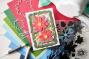 Preview: Sizzix - Stanzschablone & Stempelset "Poinsettia Trio" Framelits Craft Dies & Clear Stamps by 49 and Market