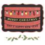 Preview: Sizzix - Stanzschablone "Snap and Swap Merry Christmas" Thinlits Craft Dies by 49 and Market