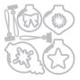 Preview: Sizzix - Stanzschablone & Stempelset "Baubles" Framelits Craft Dies & Clear Stamps by 49 and Market