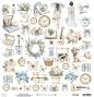 Preview: Mintay Papers - Papier Elemente "Cottage Heart" Paper Elements 12x12 Inch