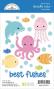 Preview: Doodlebug Design - Stanzschablone "Summer Fun Best Fishes " Doodle Dies 
