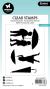 Preview: Studio Light - Stempelset "Umbrella" Clear Stamps