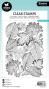 Preview: Studio Light - Stempel "Leaf Background" Clear Stamps
