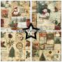 Preview: Paper Favourites - Designpapier "Christmas Collage" Paper Pack 12x12 Inch 8 Bogen