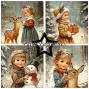 Preview: Paper Favourites - Designpapier "Vintage Winter" Paper Pack 6x6 Inch - 24 Bogen