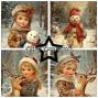 Preview: Paper Favourites - Designpapier "Vintage Winter" Paper Pack 6x6 Inch - 24 Bogen