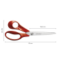 Preview: Fiskars - Universalschere - Scissors Classic Universal Left-handed 21cm