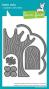 Preview: Lawn Fawn - Stanzschablone "Knock, Knock, Who's There? Tree" Add-on Die