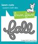 Preview: Lawn Fawn - Stanzschablone "Scripty Fall" Dies