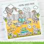 Preview: Lawn Fawn - Stempelset "Silly Goose! Sentiment" Clear Stamp Add-On