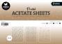 Preview: Studio Light - Pergamentpapier "Snowflakes White" Vellum A4 - 6 Bogen