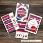 Preview: Vaessen Creative - Stanzschablone "Zahlen & Weihnachtsgrüße" Dies