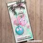 Preview: Vaessen Creative - Stanzschablone "Weihnachtskugeln & Tannenzweig" Dies