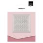 Preview: Vaessen Creative - Stempel & Stanzschablone "Papiersiegel Quadrat" Clear Stamps & Dies
