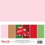 Preview: Echo Park - Cardstock "Santa's Christmas Delivery" Coordinating Solids Paper 12x12 Inch - 6 Bogen 