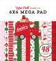 Preview: Echo Park - Designpapier "Santa's Christmas Delivery" Cardmakers Mega Pad 6x6 Inch - 48 Bogen