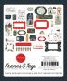 Preview: Carta Bella - Stanzteile & Anhänger "Christmas In The City" Ephemera Frames & Tags