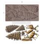 Preview: Re-Design with Prima - Gießform "Evergreen Christmas Magic" Mould 5x10 Inch