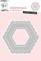 Preview: Creative Craft Lab - Studio Light - Stanzschablone "Peekaboo Hexagon" Dies