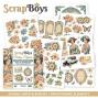 Preview: ScrapBoys - Stanzteile "Vintage Elegance" Pop Up Paper Pack 6x6 Inch - 24 Bogen