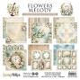 Preview: ScrapBoys - Designpapier "Flowers Melody" Paper Pack 6x6 Inch - 24 Bogen