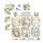 Preview: ScrapBoys - Designpapier "Flowers Melody" Paper Pack 6x6 Inch - 24 Bogen