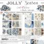 Preview: Craft OClock - Designpapier "Jolly Season" Medium Paper Pack 8x8 Inch - 24 Bogen