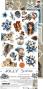 Preview: Craft OClock - Ausschneidebogen "Jolly Season" Extra Set Flowers & More - 18 Bogen