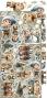 Preview: Craft OClock - Ausschneidebogen "Jolly Season" Extra Set Flowers & More - 18 Bogen