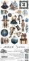 Preview: Craft OClock - Ausschneidebogen "Jolly Season" Extra Set Winter - 18 Bogen