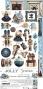 Preview: Craft OClock - Ausschneidebogen "Jolly Season" Extra Set Winter - 18 Bogen