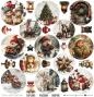 Preview: Craft OClock - Designpapier "Oh Christmas Night" Paper Pack 12x12 Inch - 6 Bogen