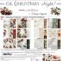 Preview: Craft OClock - Designpapier "Oh Christmas Night" Medium Paper Pack 8x8 Inch - 24 Bogen