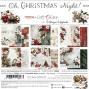 Preview: Craft OClock - Designpapier "Oh Christmas Night" Paper Pack 6x6 Inch - 24 Bogen