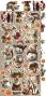 Preview: Craft OClock - Ausschneidebogen "Oh Christmas Night" Extra Set Flowers & More - 18 Bogen